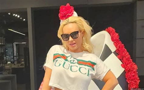 by Denisse Beato March 3, 2023, 6:23 pm Daily Digest, News, News Feed. Coco Austin left little to the imagination in a red lace bra and red heels in a photo she post to social media to promote her ...
